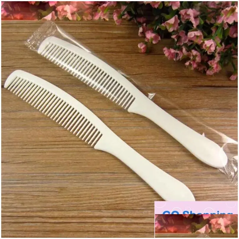 Disposable Comb El Supplies Bath Combs Room Toiletries Head Long Drop Delivery Home Garden Hotel Dhyfk