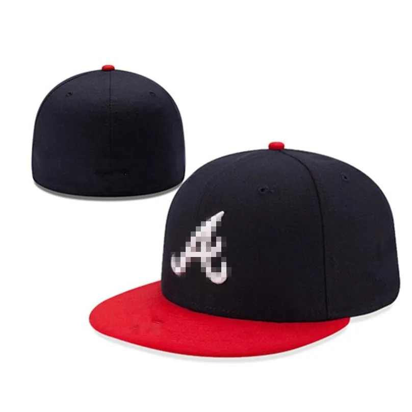 fitted hats Drop Real Original  Hats True Fit Hip Hop Baseball Hats Adult Cotton flat Closed Beanies flex sun cap mix order size