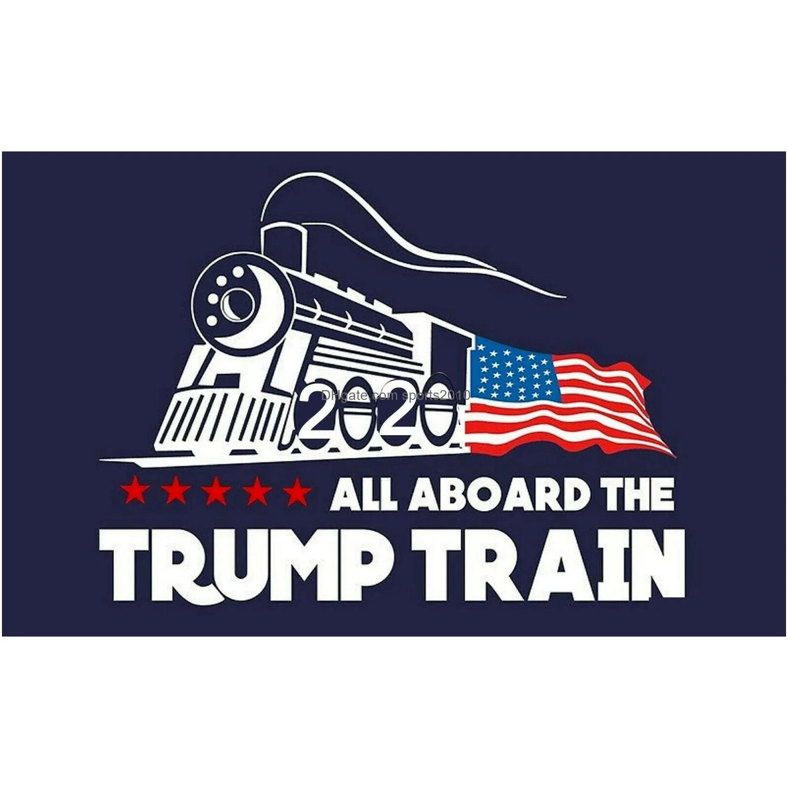 Car Stickers Styles Trump Train Sticker Locomotive Keep And Bear Arms Window Home Living Room Decor Wall Drop Delivery Automobiles Mot Dh9Np