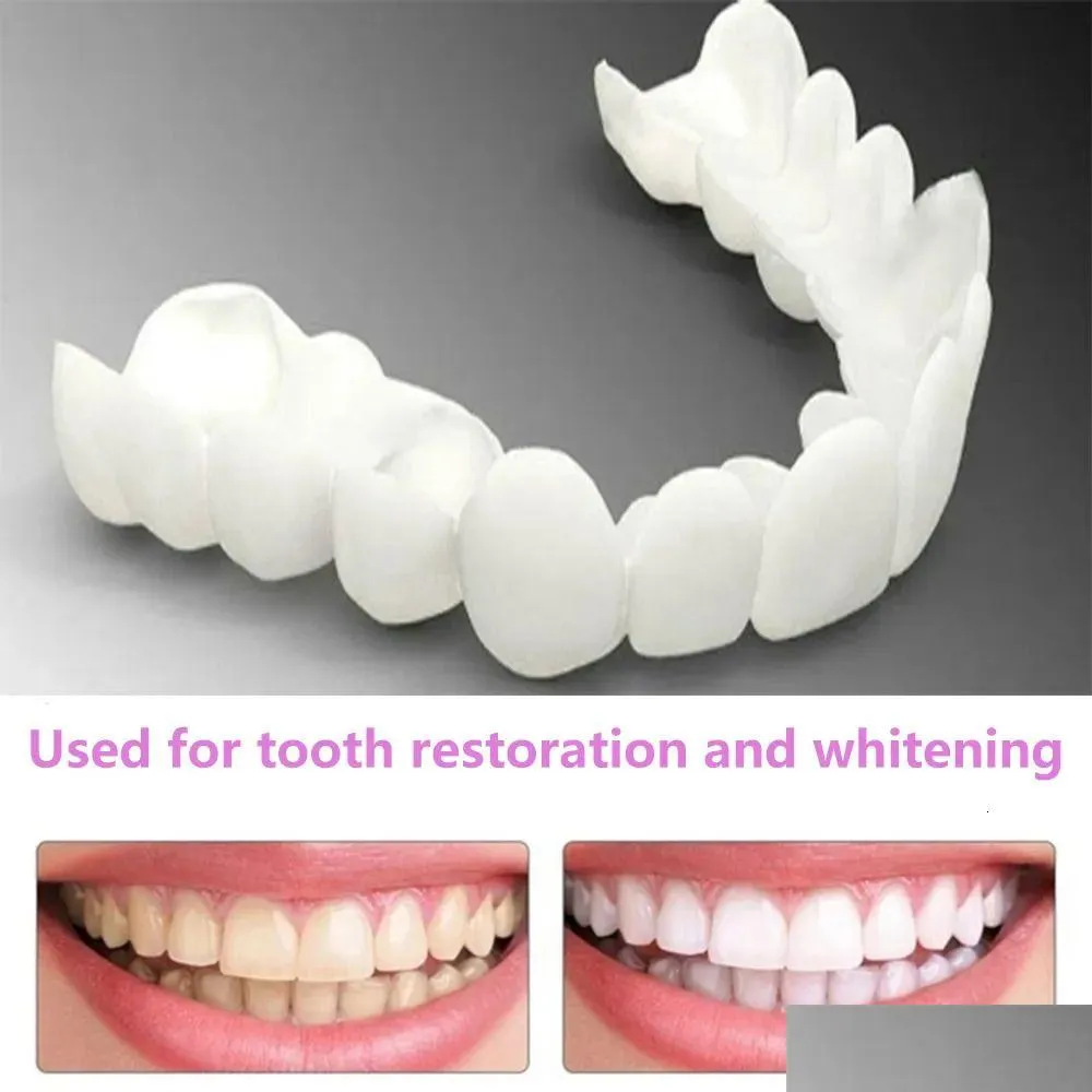 Other Oral Hygiene False Dental Braces Tooth Cover Simulation Chewing Braces Dental Beauty Correction Shaping Universal Dental Defect Repair Braces