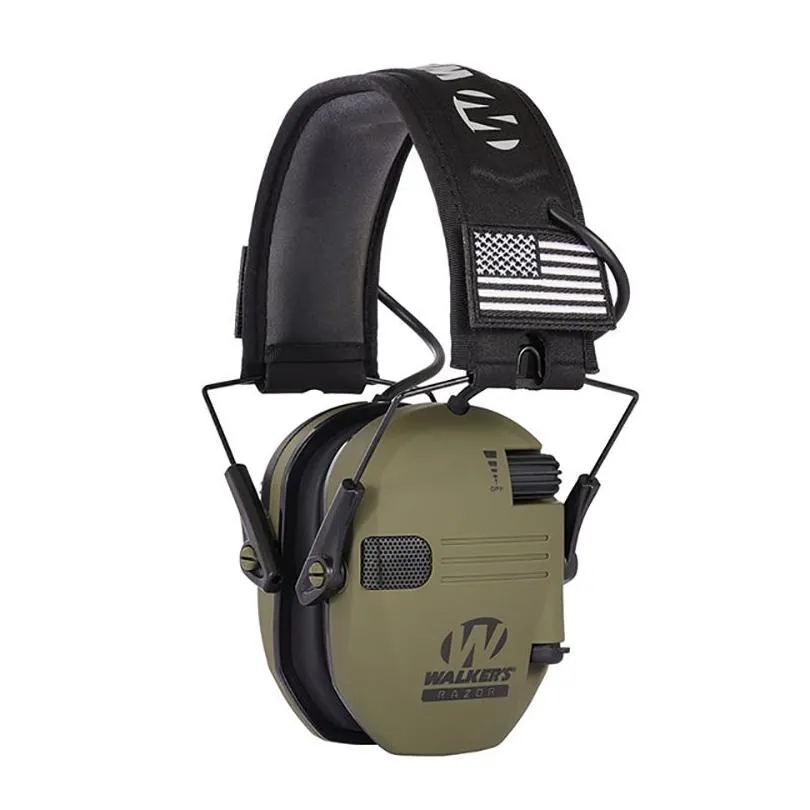 wholesale Newest Earmuffs Active Headphones for Shooting Electronic Hearing protection Ear protect Noise Reduction active hunting