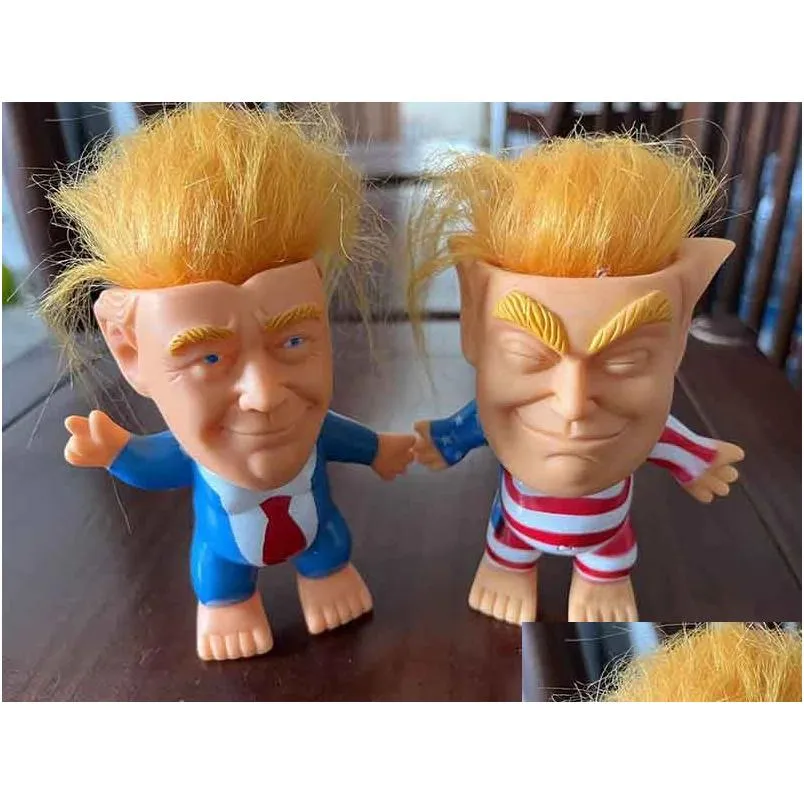 Creative PVC Trump Doll Party Favorite Products Interesting Toys Gift