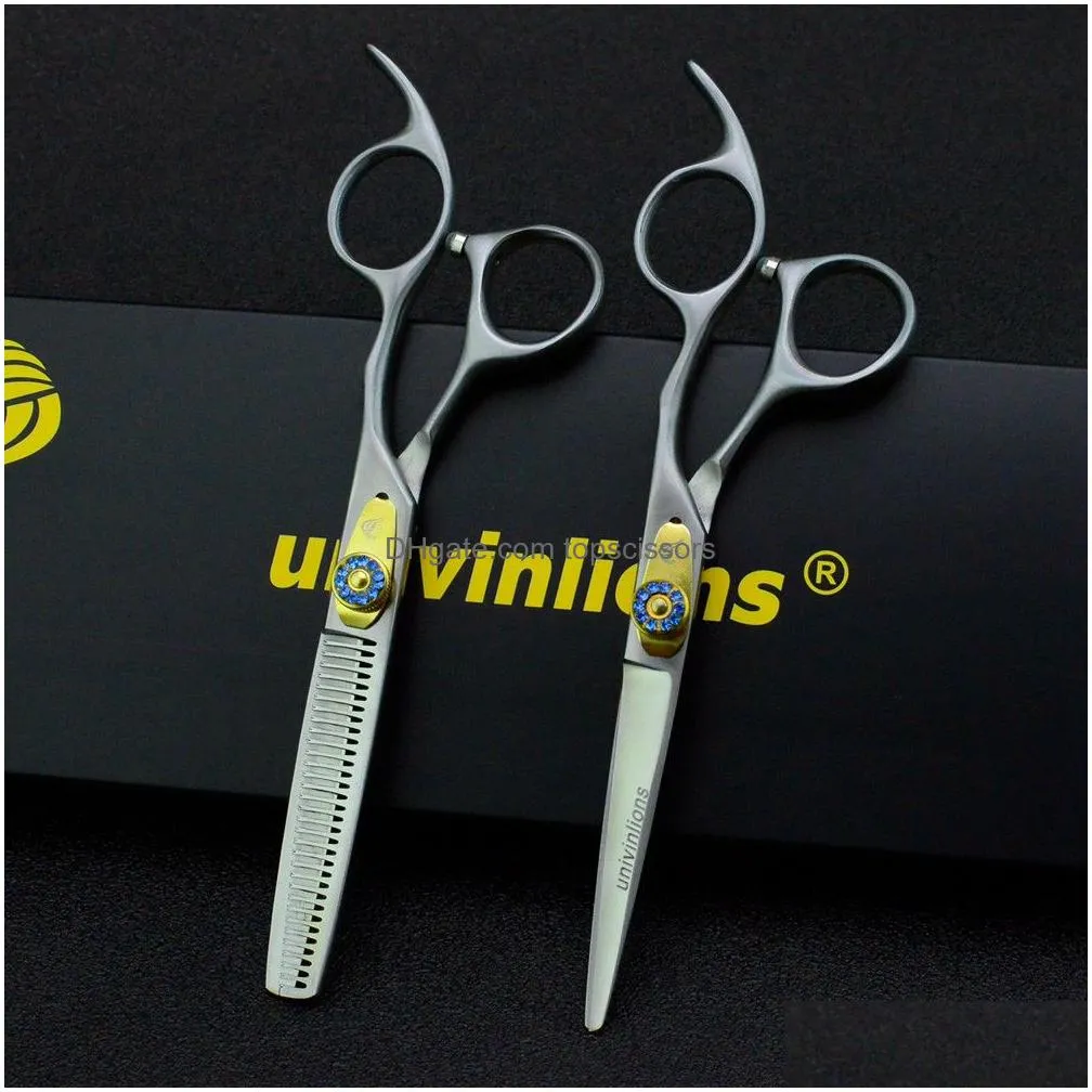 Hair Scissors 6 Inch Japanese Cutting Shears Professional Salon Hairdressing Hairstylist Barber Drop Delivery Products Care Styling To Dhg5R