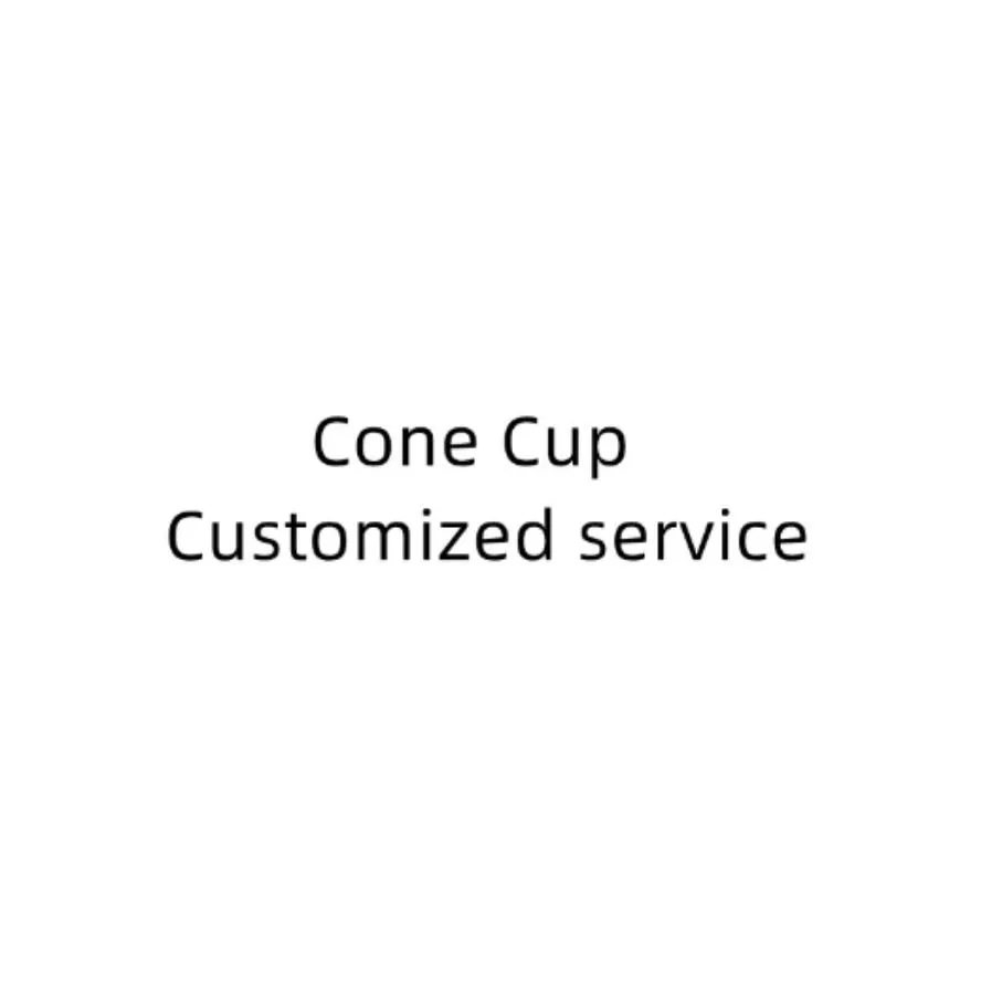 Customize Stainless Steel Cups Baffle Cone Cup Storage Cup aluminum stainless steel titanium