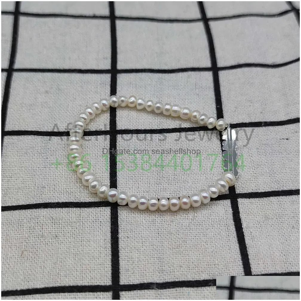 Bracelet Chain 2023 Style Popular 925 Silver Quartz Dyed Magnesite Icon Color Pearl Bear Diy Jewelry Light Luxury Free Delivery