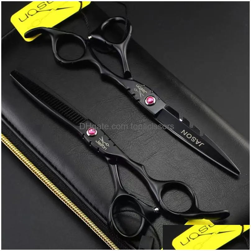 Hair Scissors Jason Sy22 556 Inch Professional Shears Salon Haircut Cutting Japan Steel Barber Hairdressing Thinning Scissor5993378 Dr Dhugq