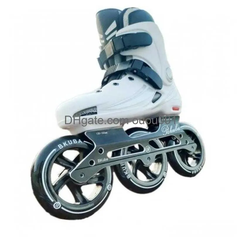 Ice Skates Inline 125Mm Wheels Skating Rollers Shoes Skate Speed Professional Slalom Beginner Men Women Sneakers L221014 Drop Deliver Dh1O3