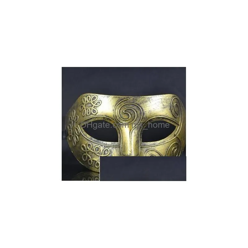 retro greco-roman mens mask mardi gras masquerade halloween costume party masks