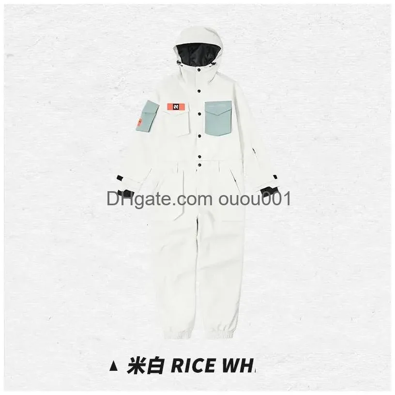 Skiing Suits Ski Suit Waterproof Wearresistant And Warm Pants Equipment 231130 Drop Delivery Dhqzv