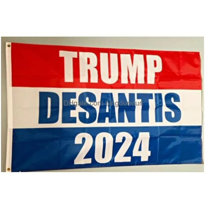 Custom 3*5 FT Trump Campaign Banner Flag 2024 Bring Back for Presidential Election Flags