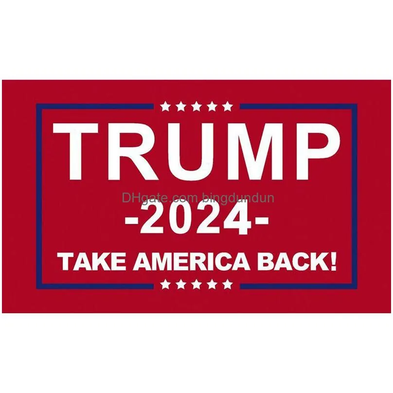 150*90cm Flag 2024 US Election Supporters Supplies Donald Trump Banner Take America Back Flags 6 Styles