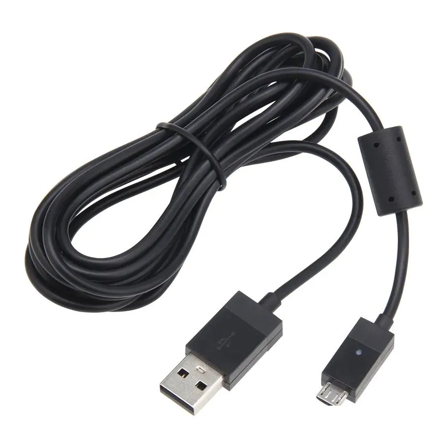 2.75M Long Micro USB  Cable Line Charging Cord for Sony Playstation PS4 Xbox One Controller