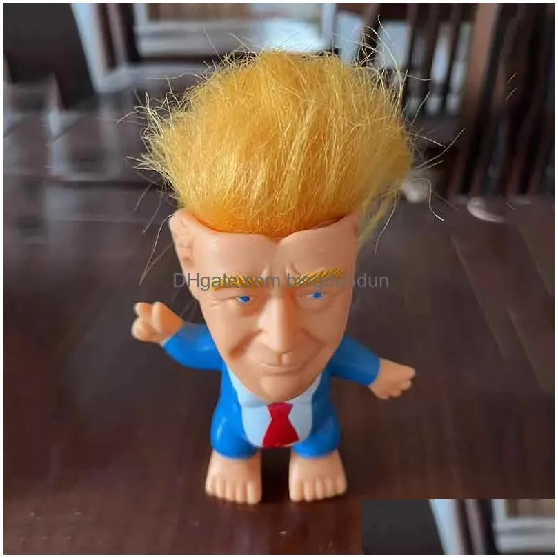 Creative PVC Trump Doll Party Favorite Products Interesting Toys Gift