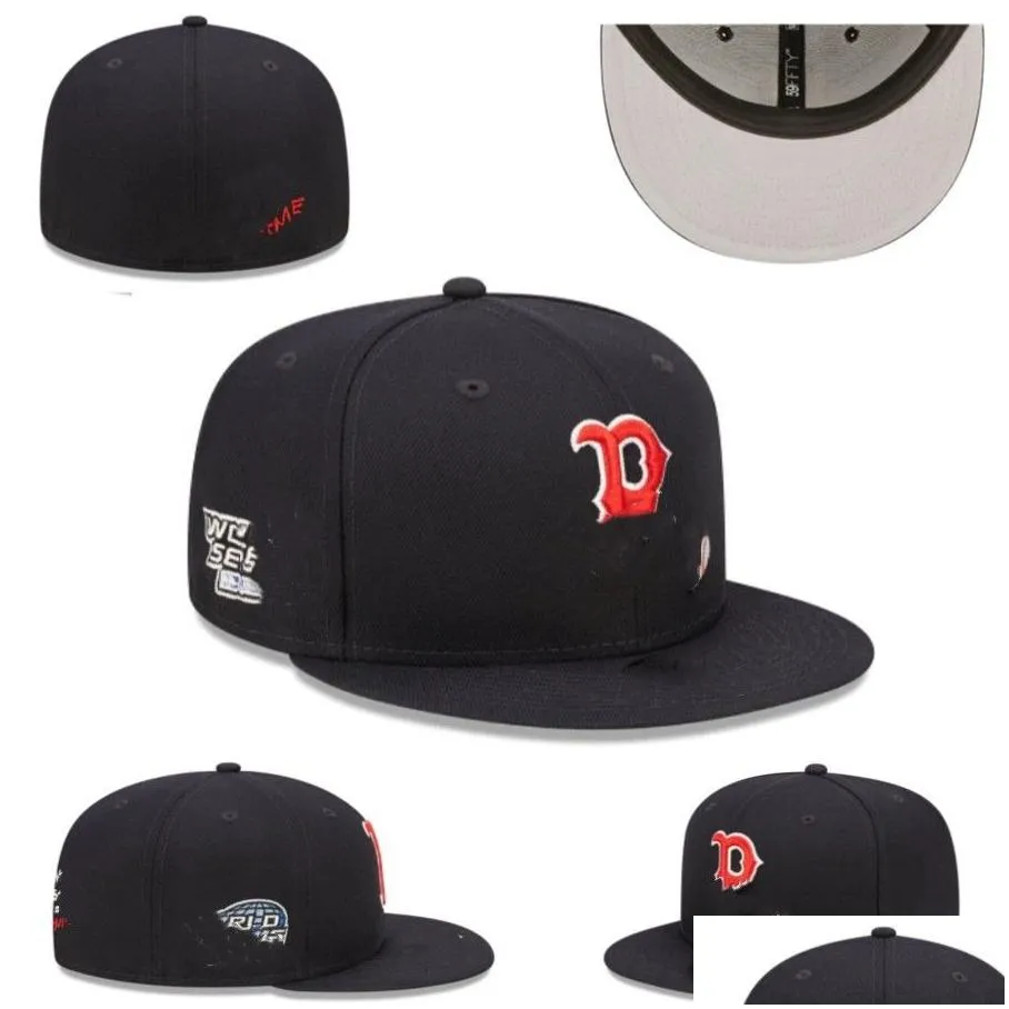 Hot Fitted hats sizes Fit hat Baseball football Snapbacks Designer Flat hat Active Adjustable Embroidery Cotton Mesh Caps All Team Logo Outdoor Sports cap sizes