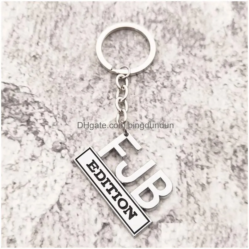 party decoration fjb edition keychains for men women kids funs gift pendants keychain party favor