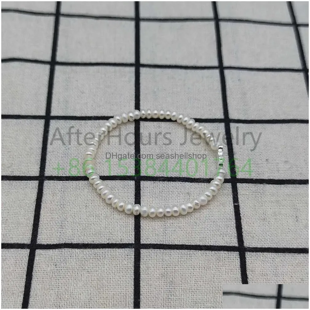 Bracelet Chain 2023 Style Popular 925 Silver Quartz Dyed Magnesite Icon Color Pearl Bear Diy Jewelry Light Luxury Free Delivery