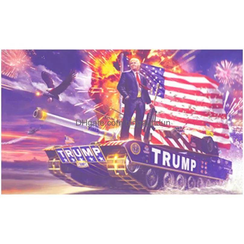 150*90cm Flag 2024 US Election Supporters Supplies Donald Trump Banner Take America Back Flags 6 Styles