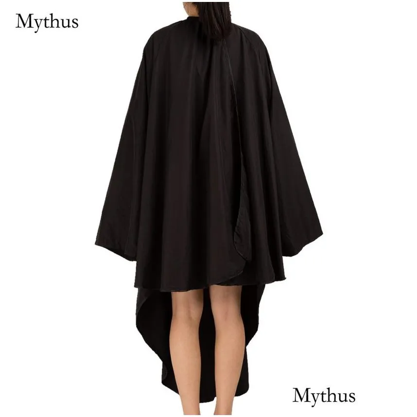 Good Quality Salon Hair Cutting Cape,Waterproof&Antistatic Hairdressing Gown Cape With Long Sleeves,4 Colors Could Be Chosen