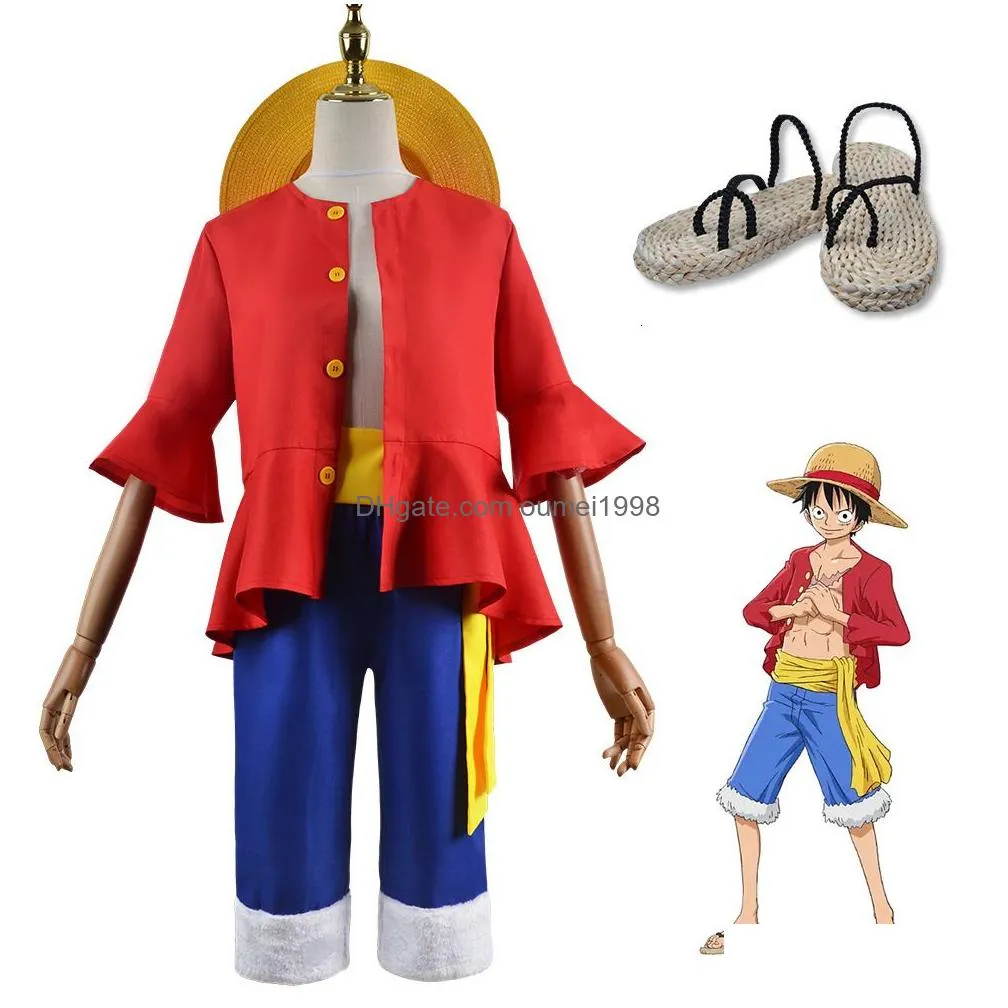 Theme Costume Monkey D. Luffy Cosplay 230504 Drop Delivery Dhywv