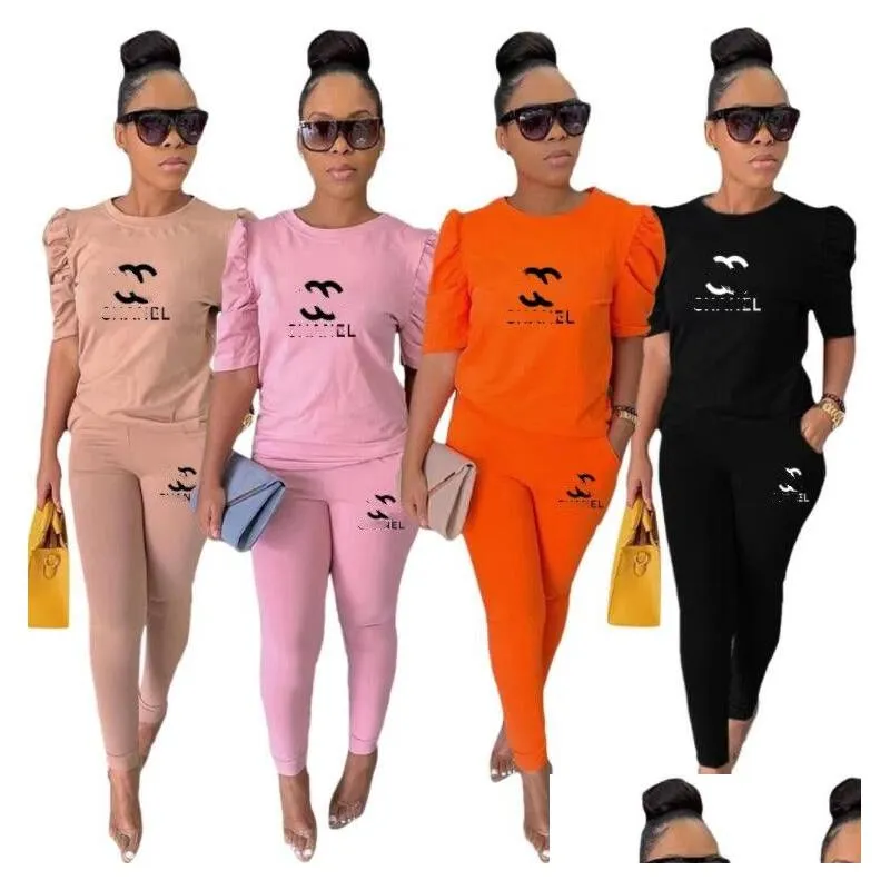 Women`S Tracksuits Y Club Party Hollow Out See Through 2 Piece Pant Matching Set Women Turtleneck Shirt Tops Leggings Skinny Outfit F Dh5Zt