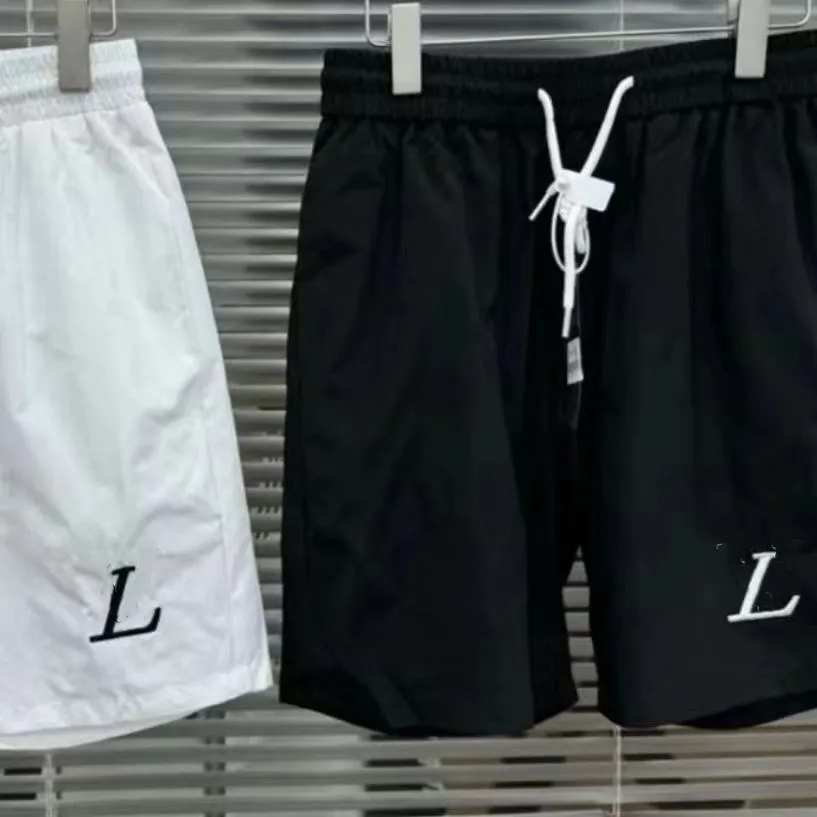 Designer Shorts Men's letter-printed Sports Men's Shorts Casual Sports Loose oversized style drawstring knee length shorts