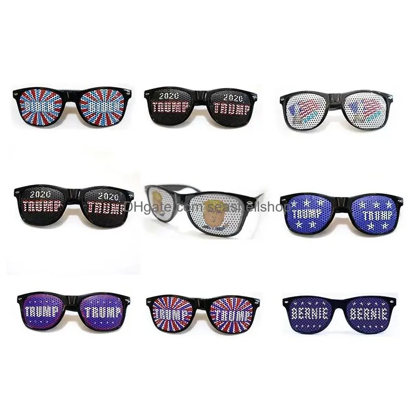 President Donald Trump Funny Glasses Party Festival Supplies USA Flag Patriotic Sunglasses Gifts