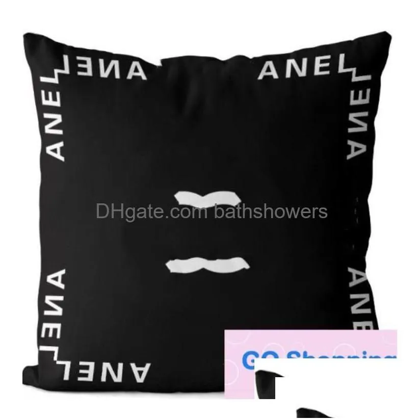 pillow case letter designer pillow home room decor pillowcase couch chair sofa orange car thick cashmere cushion mtisize men women cas