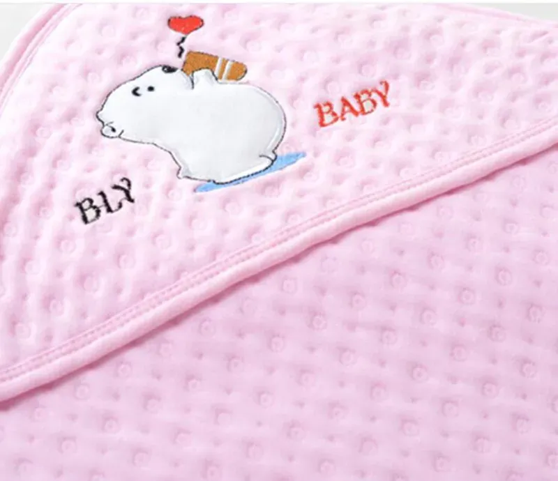 MOTOHOOD Blankets Super Soft Stroller Wrap Infant Swaddle Kids Stuff For Monthly Toddler Bedding Sleeping Bag (10)