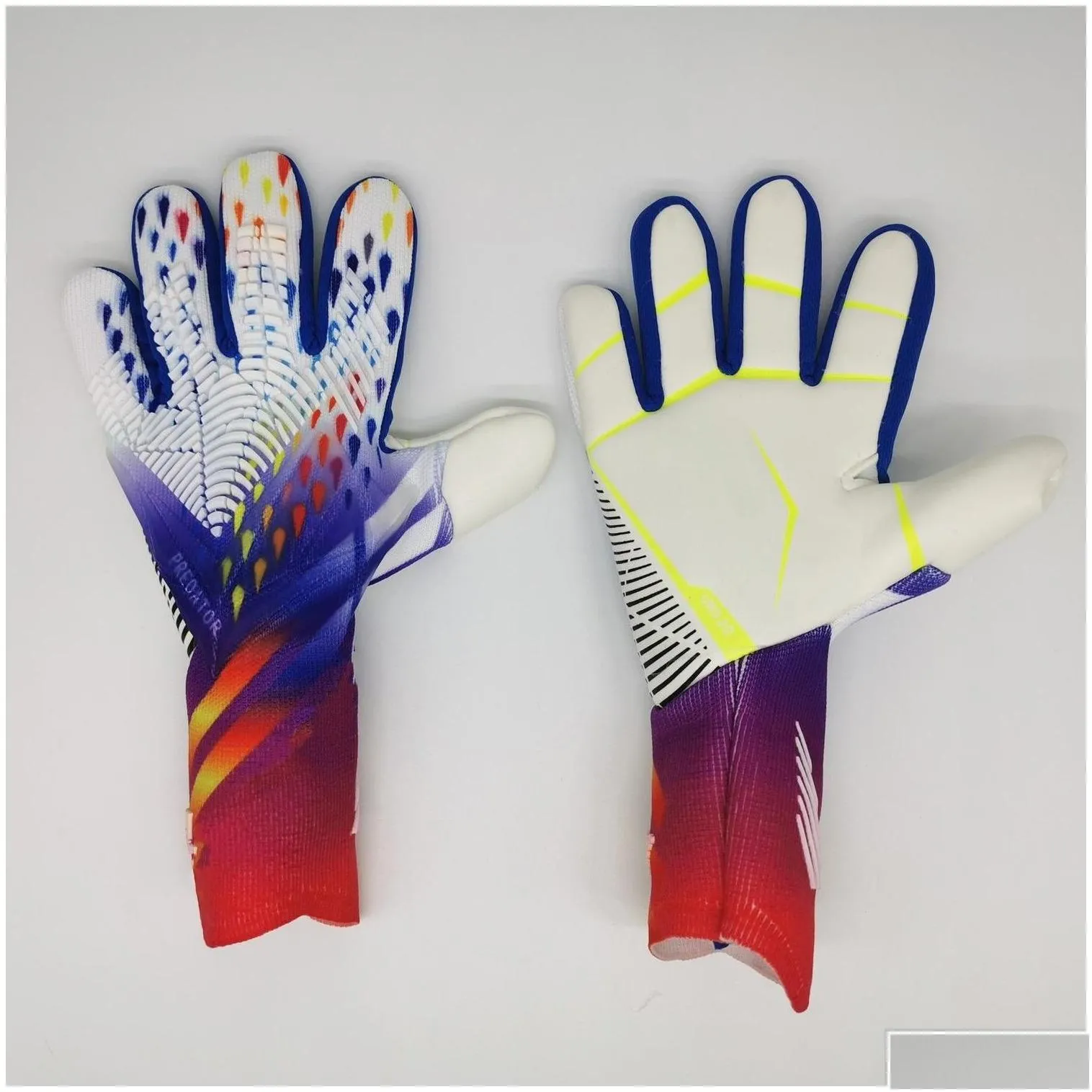 Sports Gloves 4Mm Goalkeeper Professional Mens Football Adt Childrens Thickened Drop Delivery Outdoors Athletic Outdoor Dh2Lq
