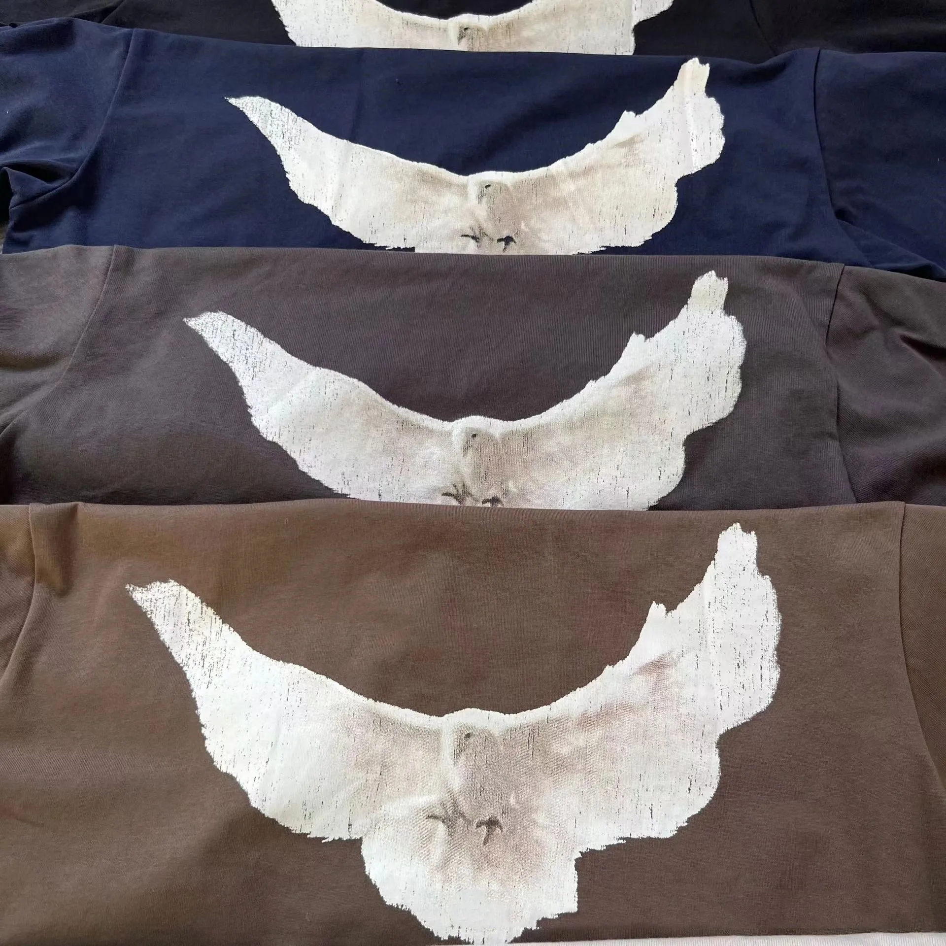 mens designer t shirt tshirt designe shirt 260g weight cotton febric mens womens unisex  pattern Wholesale 2 pieces 5% off
