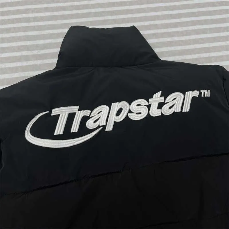 Best Favourite 2023 Winter Men Thermal Coat Trapstar Jacket Hyperdrive Puffer Jackwet-white Letters Top Quality Embroidered Women