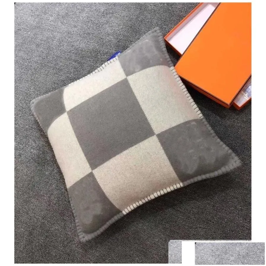 cushion/decorative pillow letter designer bedding home room decor pillowcase couch chair sofa orange car thick cashmere cushion mtis