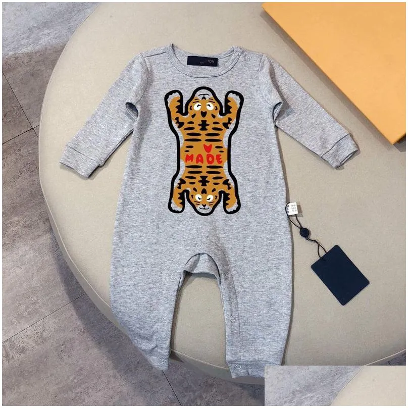 New Born Baby Onesies Luxury Designer Rompers Newborn Sets Jumpsuits Brand Girls Boys Clothes Romper Overalls Jumpsuit Kids Bodysuit For