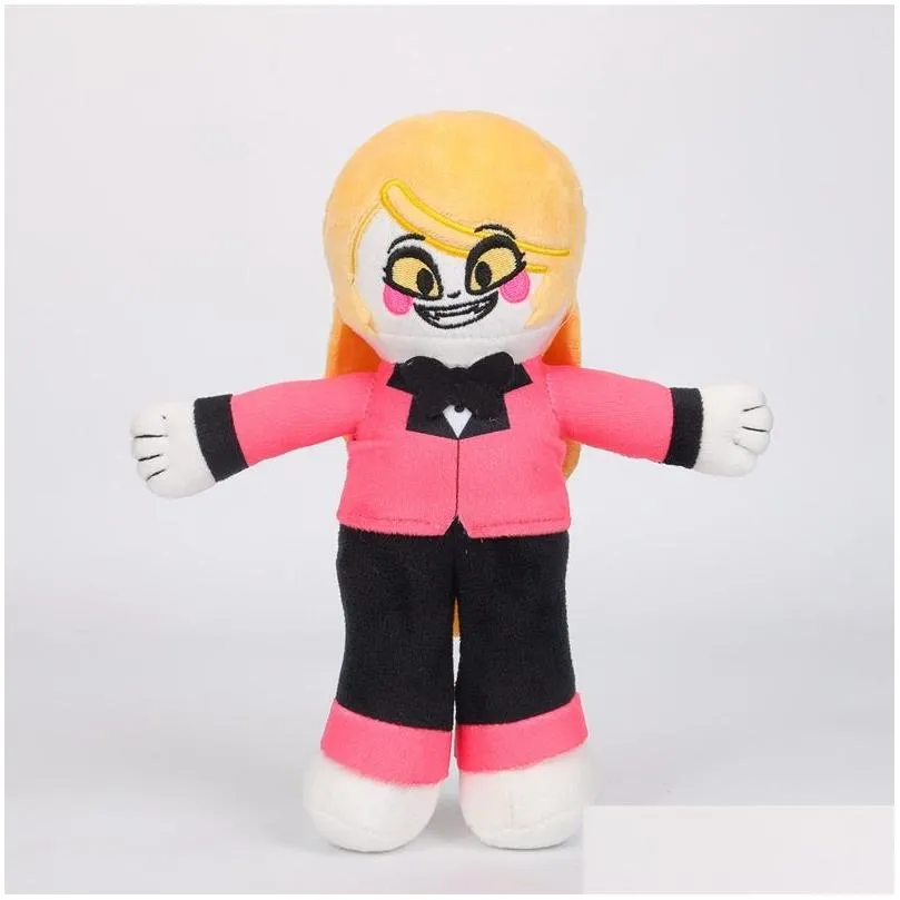 Stuffed & Plush Animals New Hazbin El Extremely Evil Boss Peripheral Doll Gift Hell Inn Clown P Toy Drop Delivery Toys Gifts Dhbnw