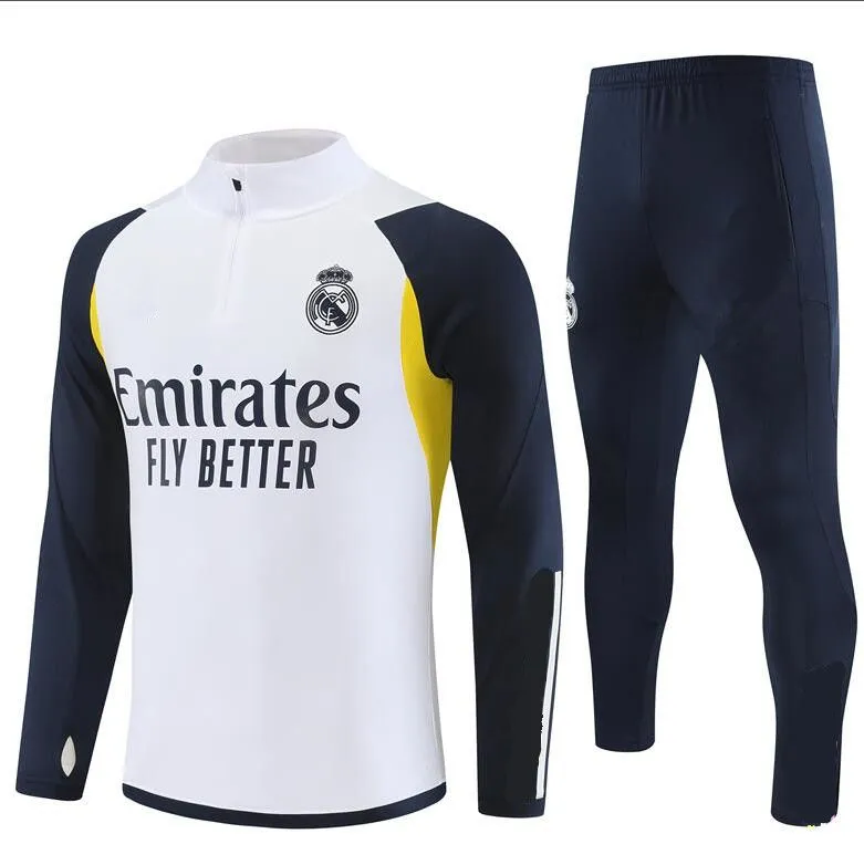 23 24real madridS Adult Kids Soccer running clothes BENZEMA Jacket Sports MODRIC Training Tracksuit,DE BRUYNE Hoodie windbreaker championcup