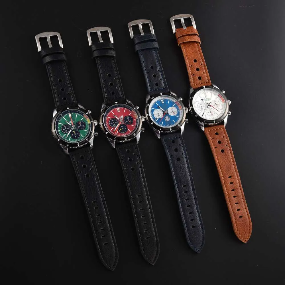 Top Luxury Breiting Watch Mens Watch Chronograph 44mm Watches Quartz Breightling Watch Movement Montre De Luxe Premier Designer Watch Hot Sale Steel Strap 429