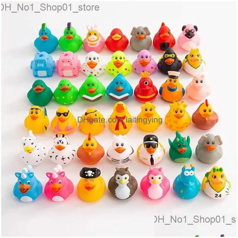 bath toys 50 pack rubber duck for jeep bath toy assortment bulk floater duck for dog adult pool toy christmas party favors birthdays gift