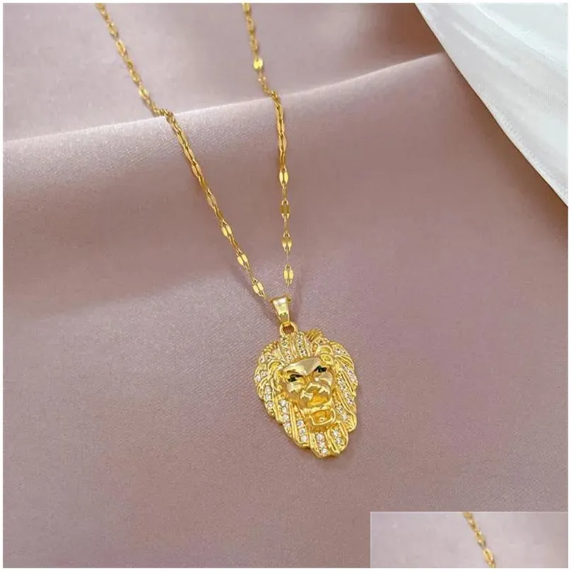 Chokers Choker Luxury Designer Jewelry Boho Rose Flower Pendant Necklaces Cz Circle Zircon Crystal Collier Femme Wedding Gift Drop Del Dhsyv