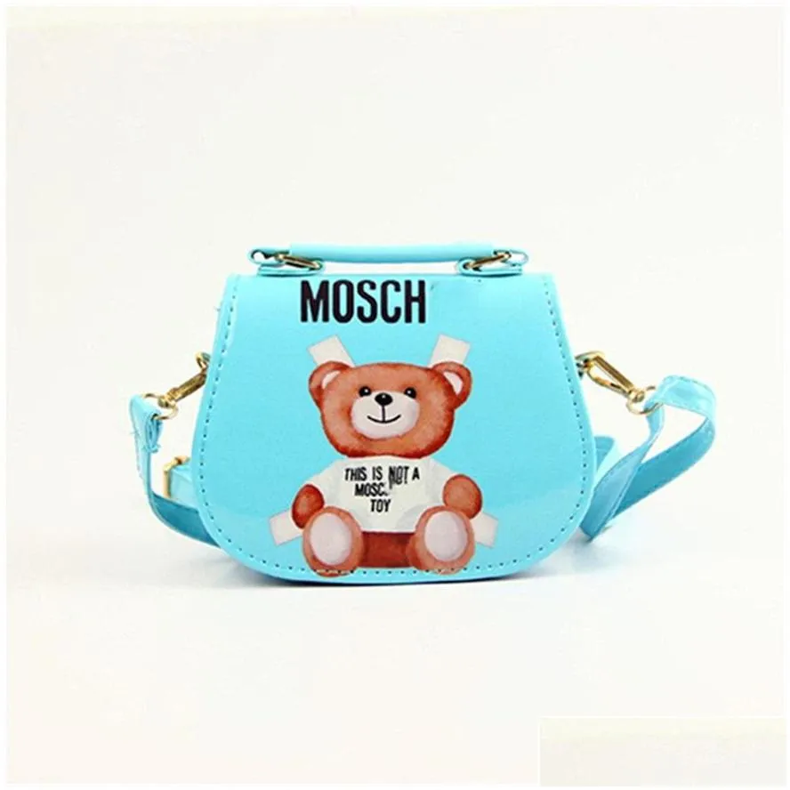 Backpacks Designer Childrens Schoolbag Jelly Messenger Bag Fashion Baby Girl Shoder Handbag Purse Mini Candy Color A15 Drop Delivery B Dhuqe