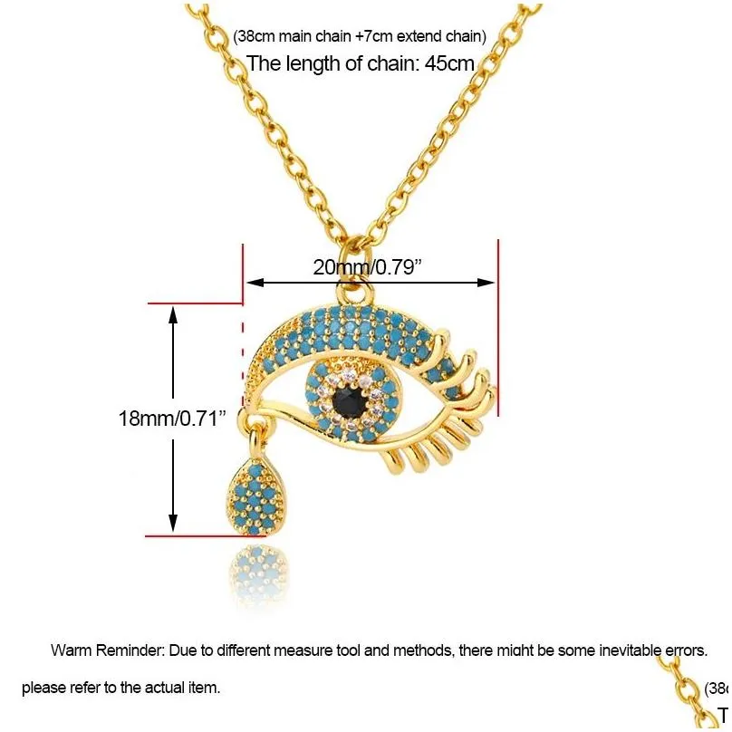 Pendant Necklaces Fashion Evil Eye Pendants For Women 2024 Goth 14K Yellow Gold Choker Necklace Vintage Turkish Neck Chains Jewelry Dr Dhm3D