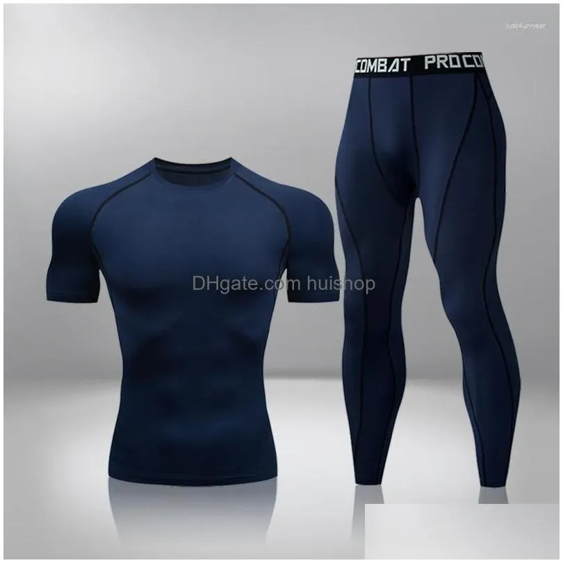 mens thermal underwear winter men warm first layer man undrewear set compression quick drying second skin long johns sport 2 sets