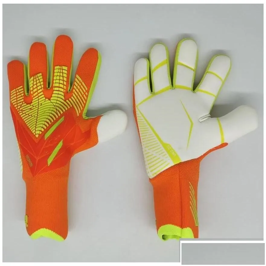 Sports Gloves 4Mm Goalkeeper Professional Mens Football Adt Childrens Thickened Drop Delivery Outdoors Athletic Outdoor Dh2Lq