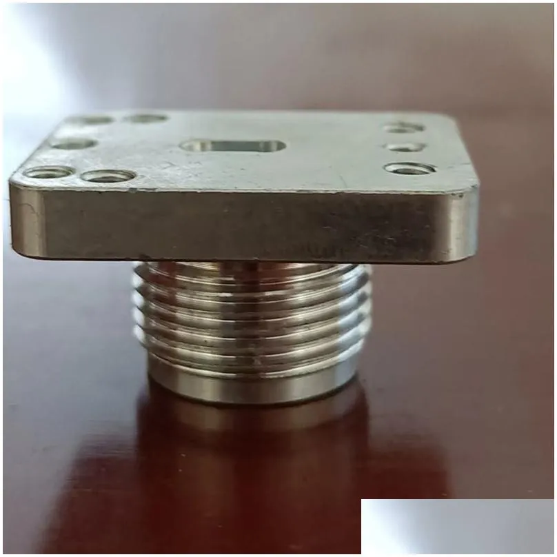 Small Processing Machinery Parts Hinery Partsfactory Direct Sales Precision Manufacturing Aluminum Square Connection Sleeve Drop De Dhhcb