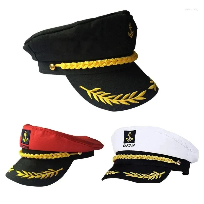 Berets Y166 Hat Navy Marine Costume Men Drop Delivery Dh6Mo