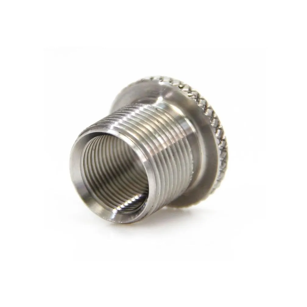 Stainless Steel Filter Thread Adapter 1/2-28 to 5/8-24 M14x1.5 x1 x1L SS Adapter For Napa 4003 Wix 24003