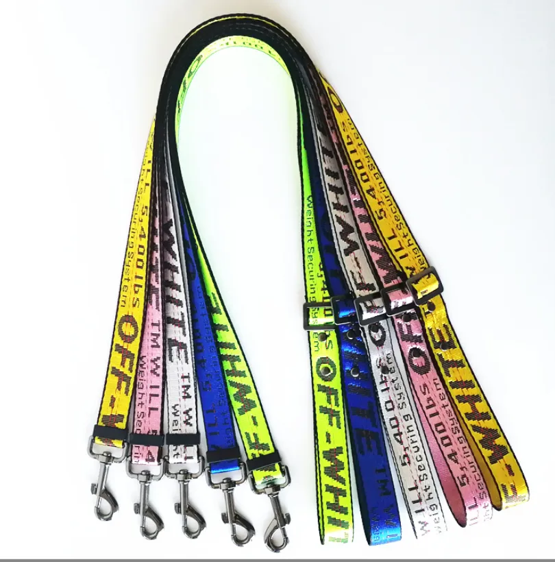 Dog Collars Designer Pets Leashes Cool Letter Pattern Dog Harness Leash Safety Belt for Small Medium Large Dogs Cat Golden bathshowers