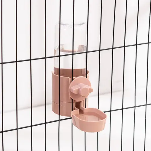 Small Animal Supplies Automatic Pet Feeder Hanging Drinking Fountain Large Capacity Cats Puppy Rabbit Feeding Bowl Water Drinker Pets