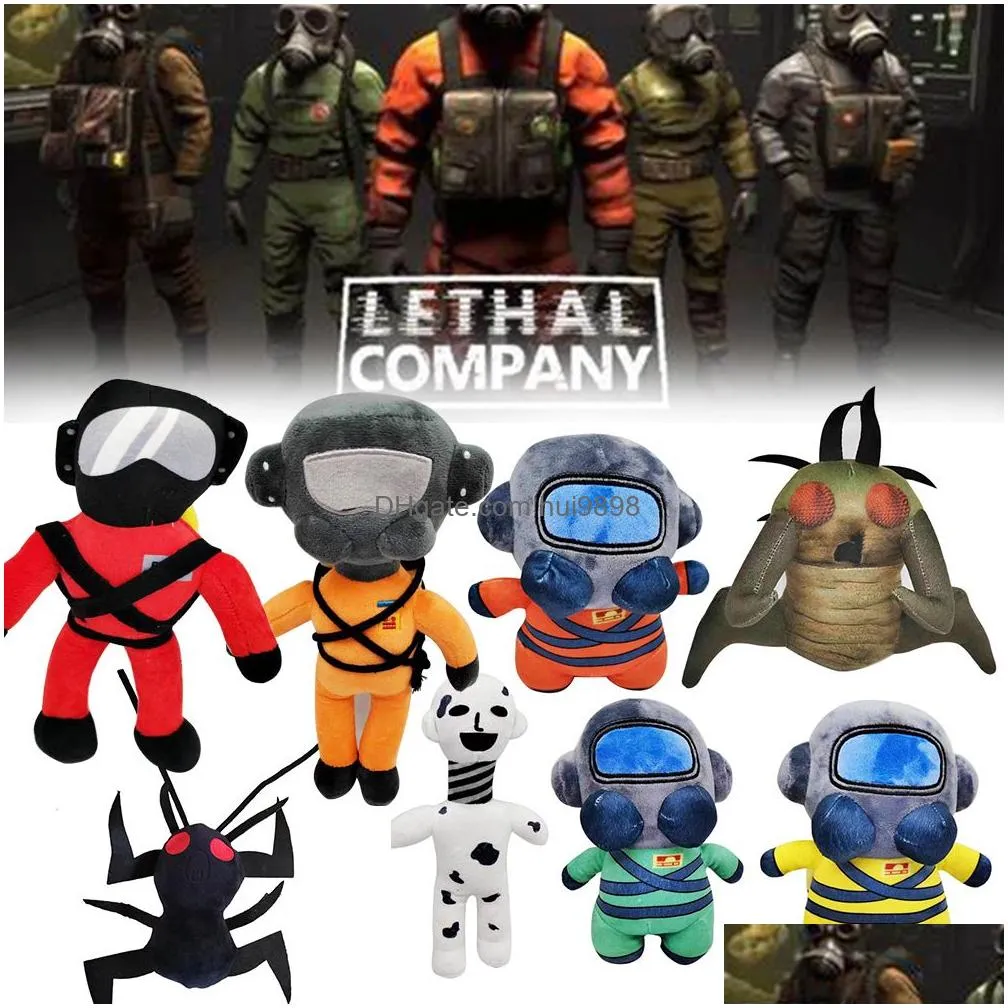  lethal company plus q version protagonist plush toy game peripheral wholesale