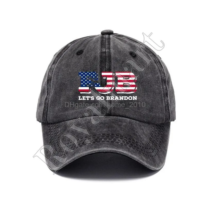 lets go brandon baseball cap party supplies trump supporter rally parade cotton hat