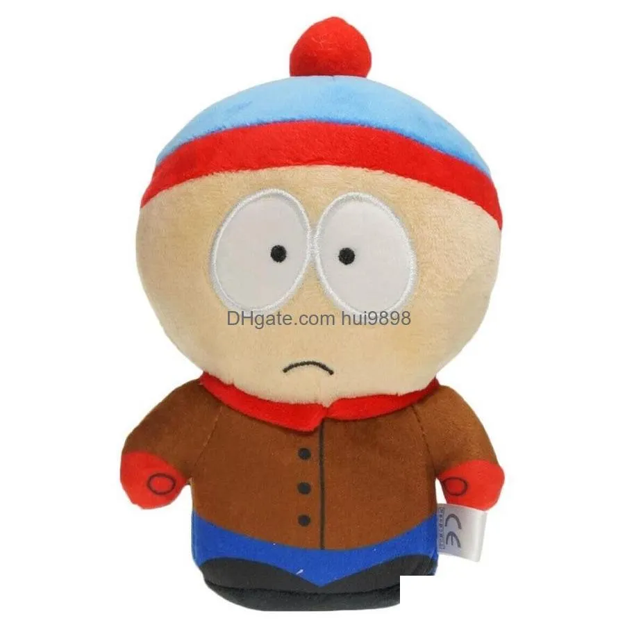 20cm southern park plush toy cartoon plush doll stan kyle kenny cartman plush pillow peluche toy childrens birthday gift 